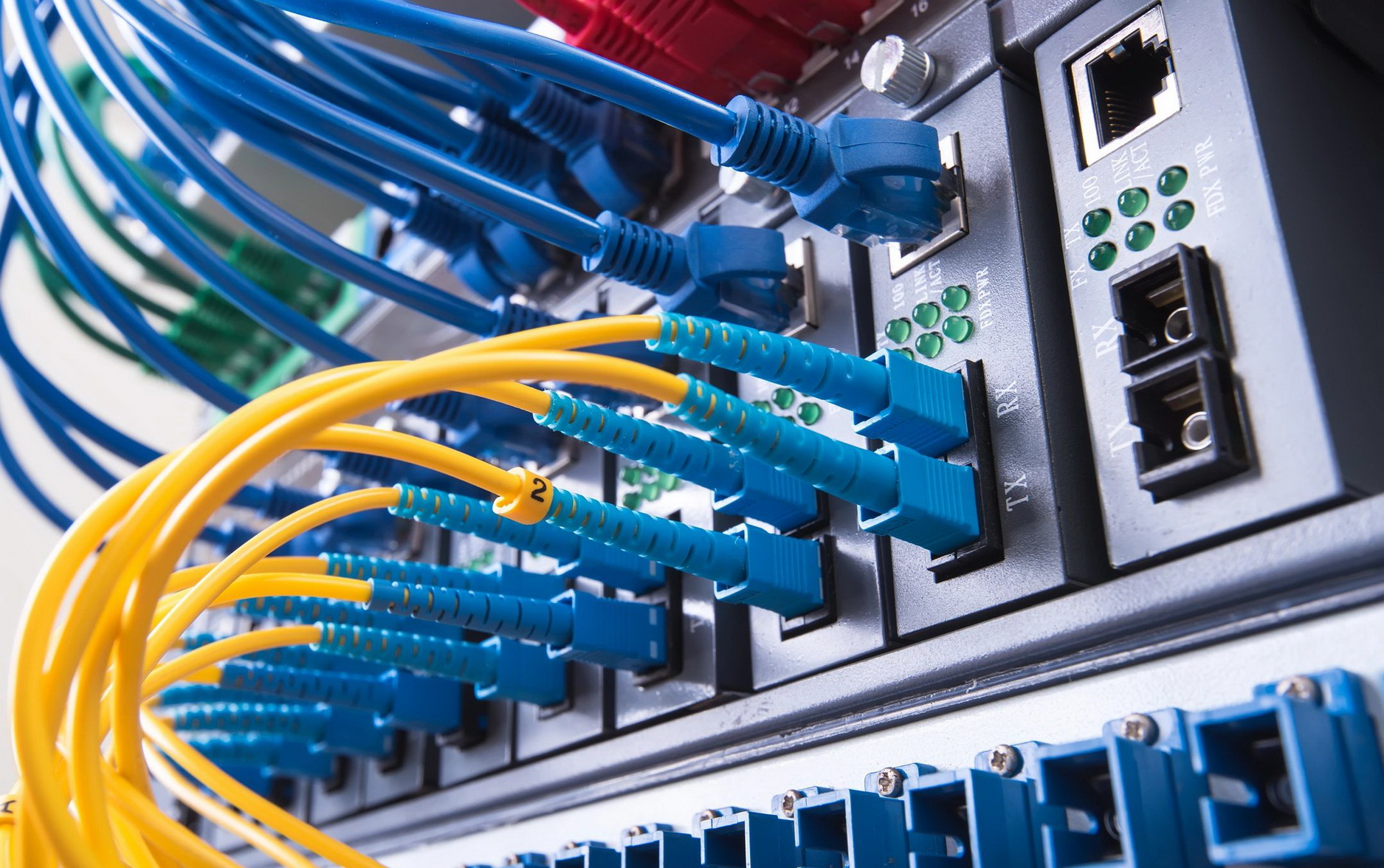 Structured Internet Computer Data Voice Telephone VoIP Network Cabling Wiring Installers for Office Commercial CAT6 CAT7 Jacksonville FL